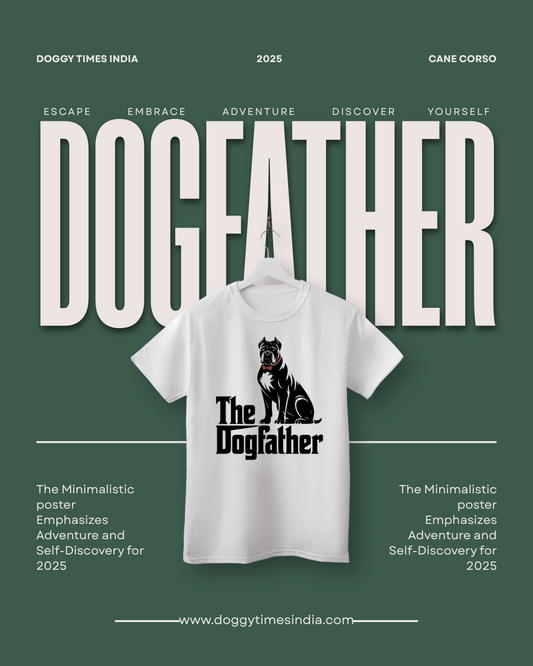 T-shirt with The Dogfather